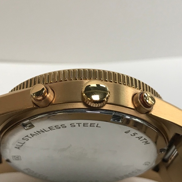 Fossil Rose Gold Steel Quartz Ladies Watch - Picture 4 of 6